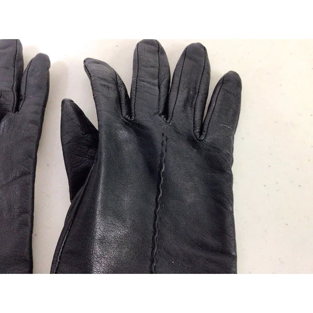 Perrin Leather Driving Gloves Womens Medium